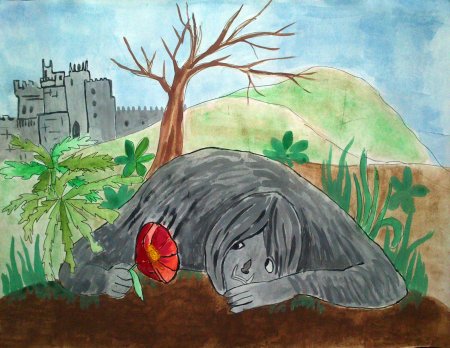 Цветы картинки карандашом