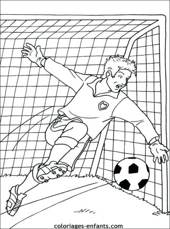 Раскраска футбол