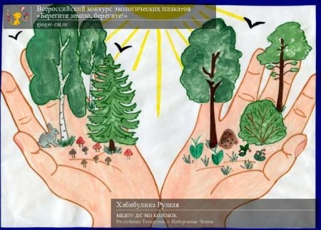 Рисование леса