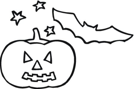 Рисунки на Хэллоуин для срисовки