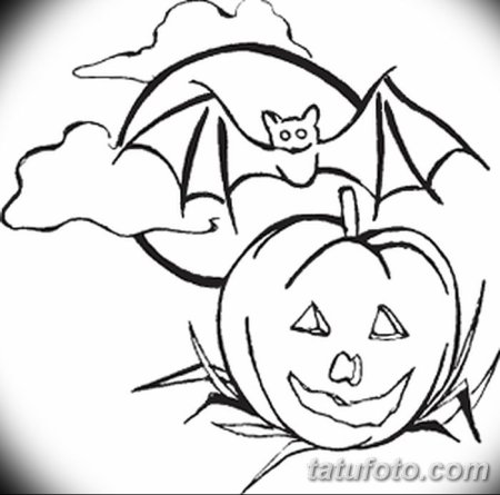 Рисунки на Хэллоуин карандашом страшные