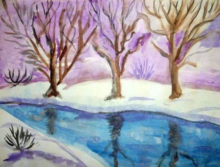 Рисование Весна