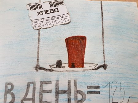 Блокада Ленинграда рисунки карандашом для детей