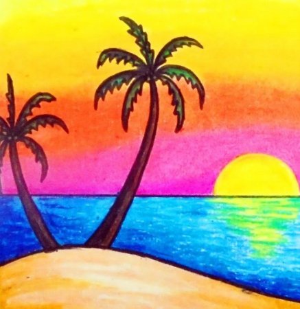 Летние рисунки