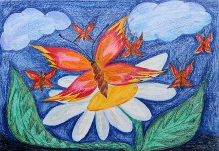 Летняя фантазия рисунки