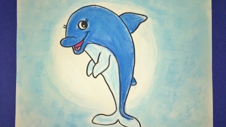 Рисование цветными карандашами для детей