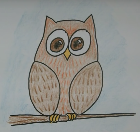 Рисунки карандашом природа и животные