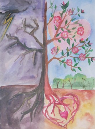 Добро и зло рисунок