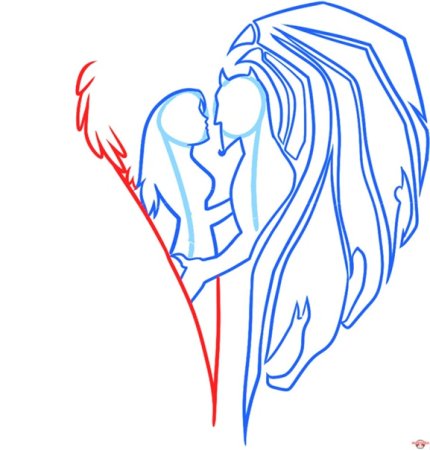 Добро и зло рисунок