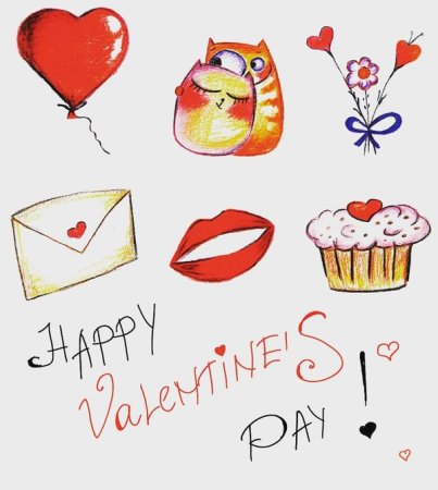 Рисунки на день Святого Валентина