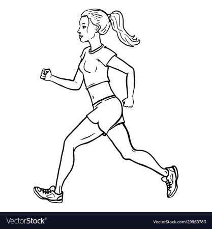 Спорт легкая атлетика раскраски для детей