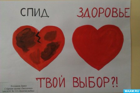 Рисунок на тему борьба со СПИДОМ