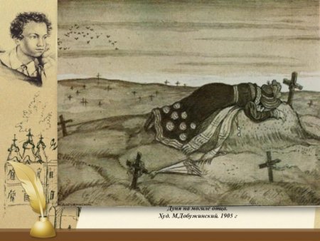 Дуня Станционный смотритель рисунок