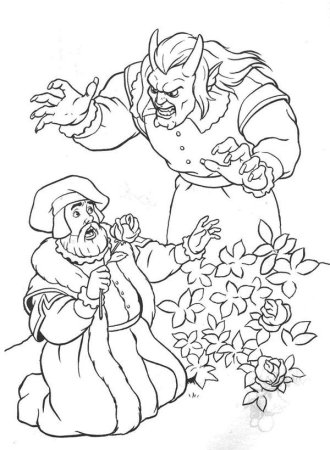 Рисунки к сказке Аксакова Аленький цветочек