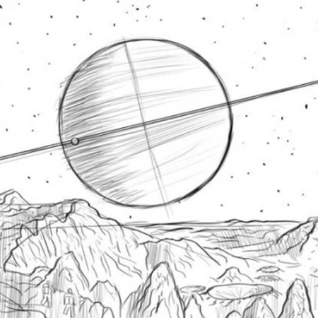 Рисунок котдню космонавтики