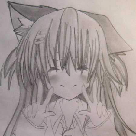 Рисунки аниме лёгкие