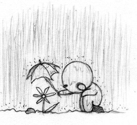 Радуга в детских рисунках