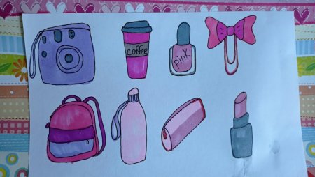 Идеи для личного дневника розовая тема