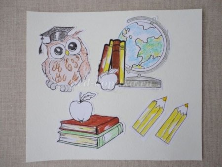 Рисунки на тему школа легкие
