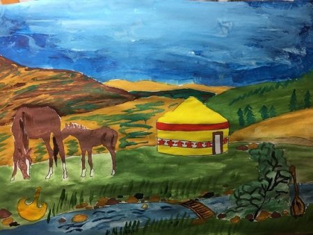 Рисунок на тему Башкортостан