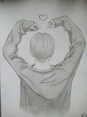 Рисунки корейцев легкие