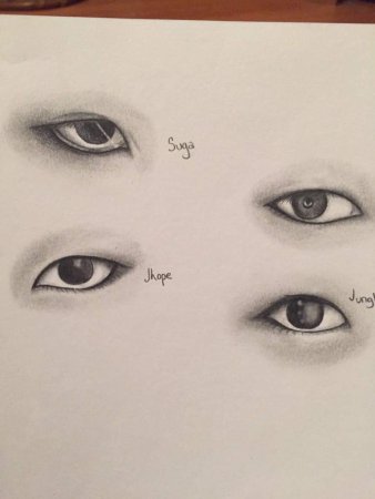 Корейские рисунки карандашом для срисовки