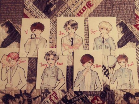 Скетч БТС группа