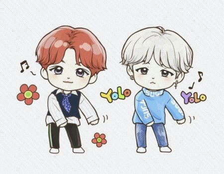 Скетчи Джина БТС