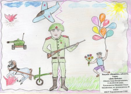 Мужество рисунок