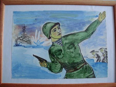 Рисунки на военную тему