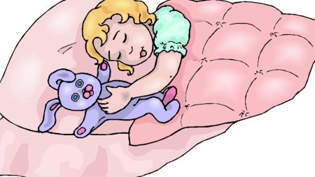 Здоровый сон на белом фоне