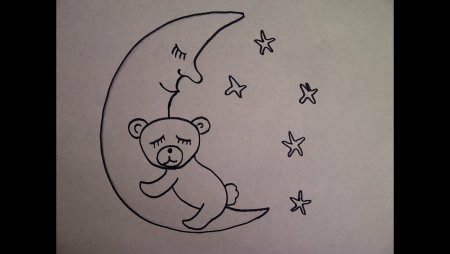 Сон рисунок легкий