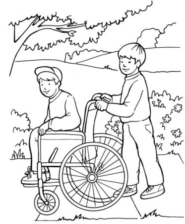 Раскраски на тему доброта