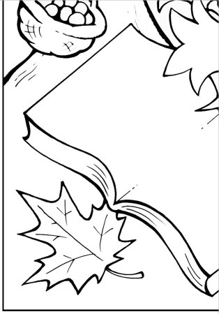 Раскраска колокольчик школьный