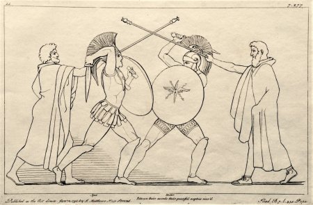 Иллюстрация к поэме Гомера Илиада