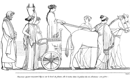 Флаксман иллюстрации к Илиаде