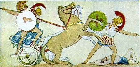 Иллюстрация к поэме Илиада