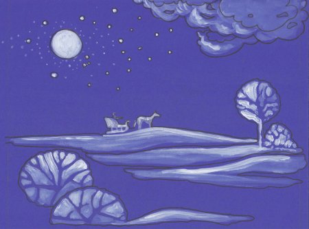 А. А. Фет "чудная картина"