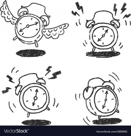 Иллюстрации режим дня для детей