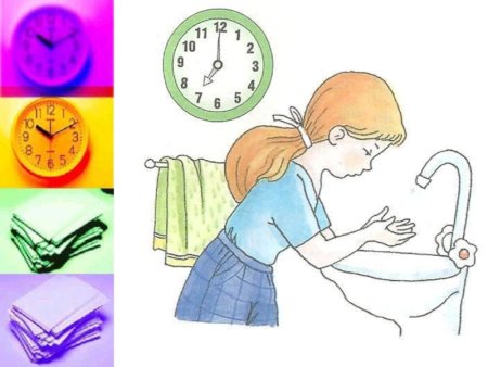 Режим дня с утра до вечера