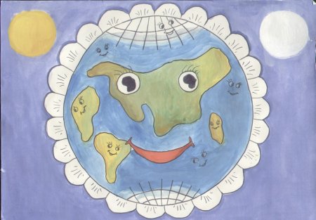 Планета земля глазами детей