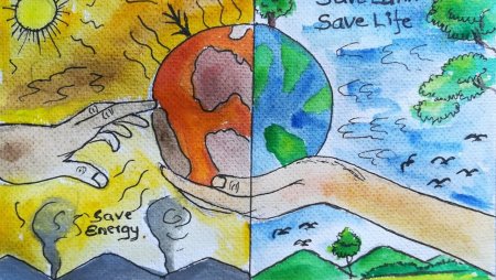Рисунок на тему земля