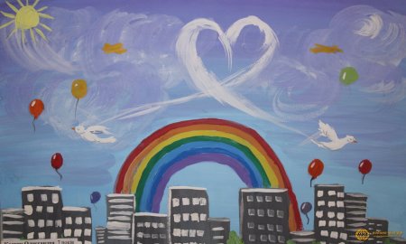 Рисование 3 класс праздник в городе