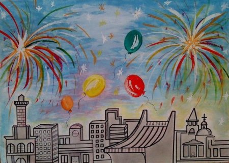 Рисунок лето