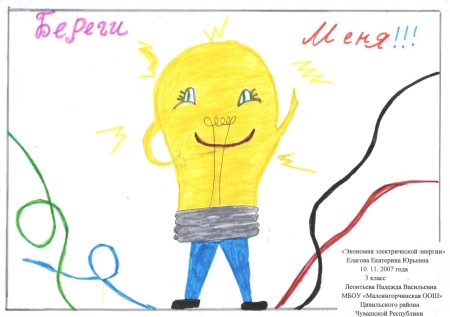 Рисунки на тему сбережение электроэнергии