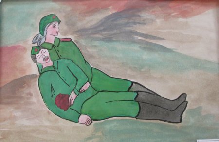 Рисунок на тему подвиг