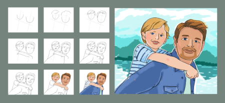 Раскраски для пап