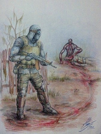 Сталкер для рисования