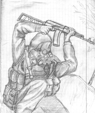 Раскраски сталкер долг