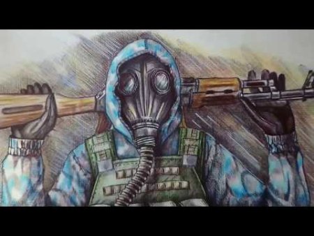 Сталкер рисунки